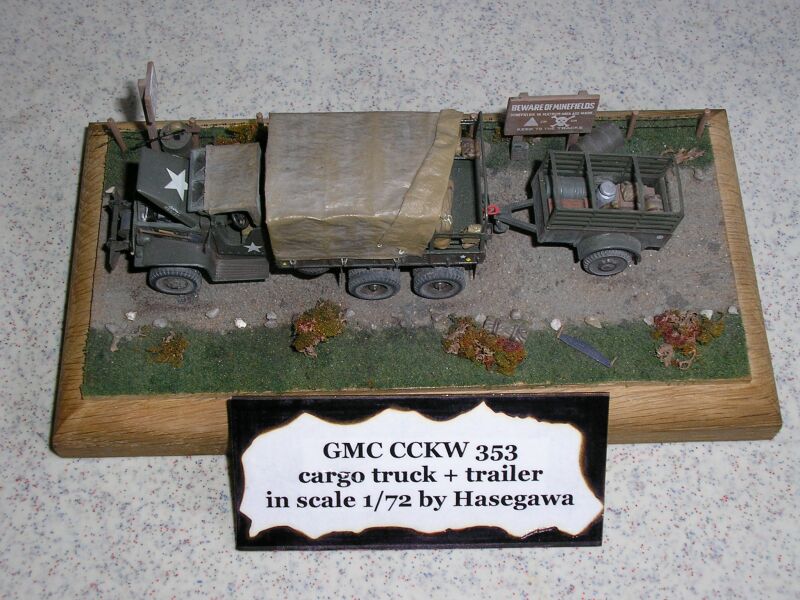 GMC CCKW 353 + trailer
