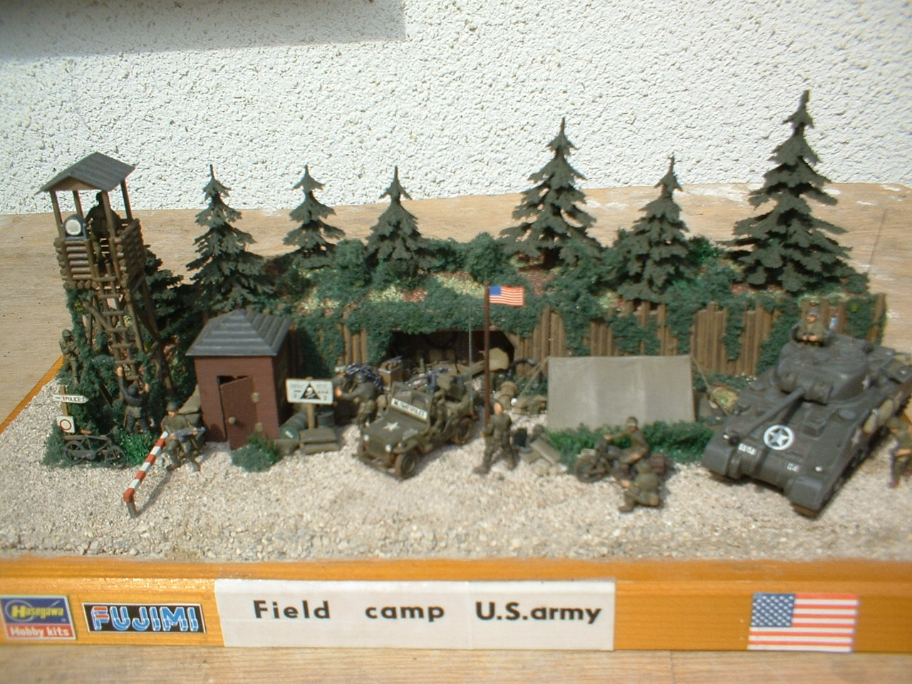 Field camp U.S.army